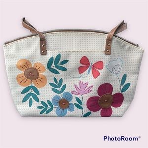 Floral Shoulder Bag - Relic by Fossil